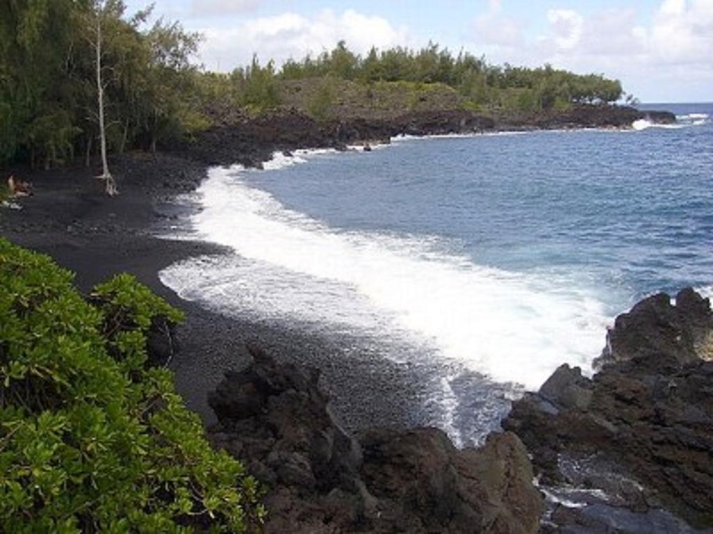 克赫纳海滩鲸屋酒店 Pahoa 外观 照片